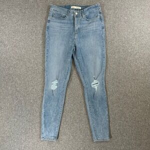 Signature by Levi Strauss Jeans Womens 10 Shaping High Rise Super Skinny Blue
